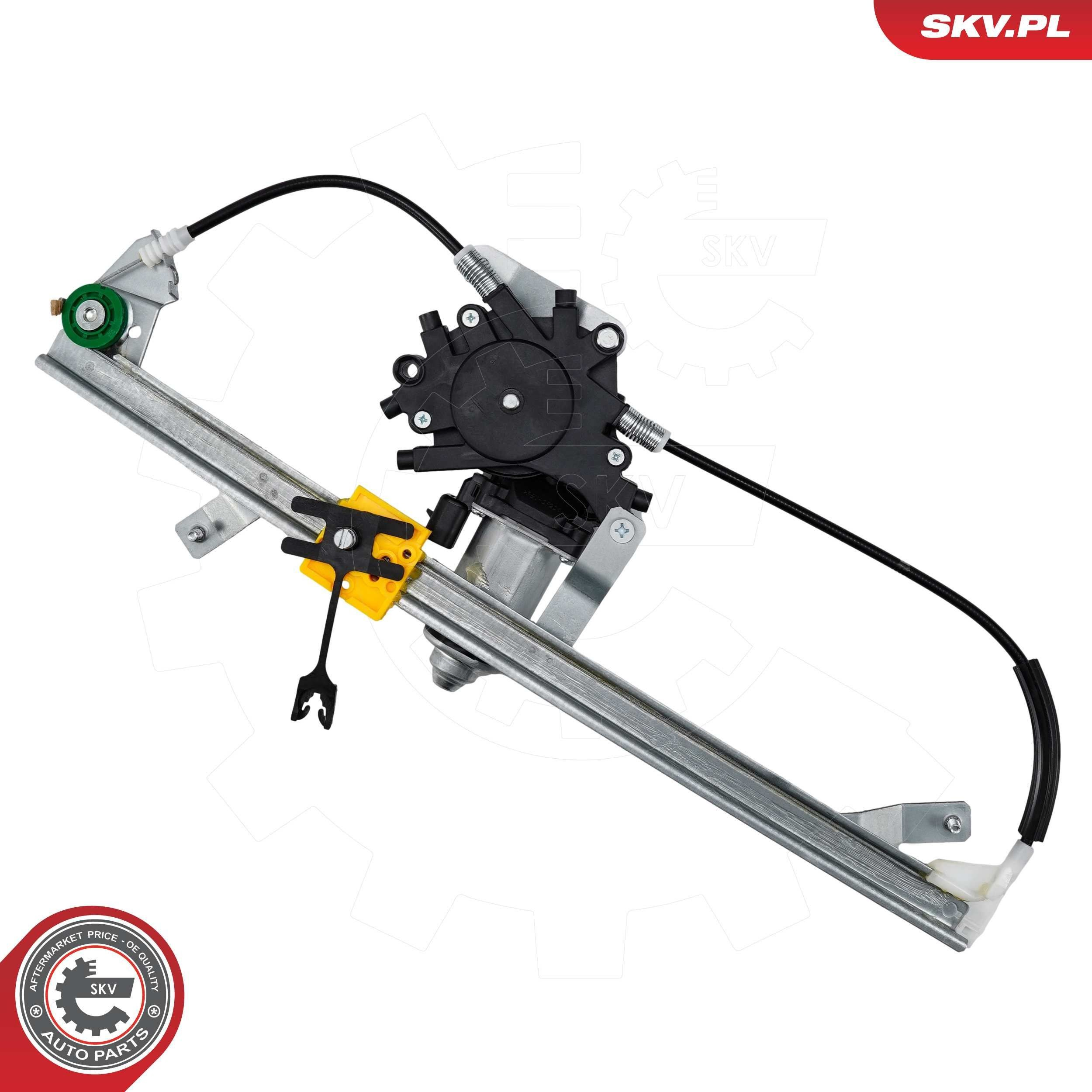 Mechanizm podnoszenia szyby drzwi przednich prawych Fiat Tipo 